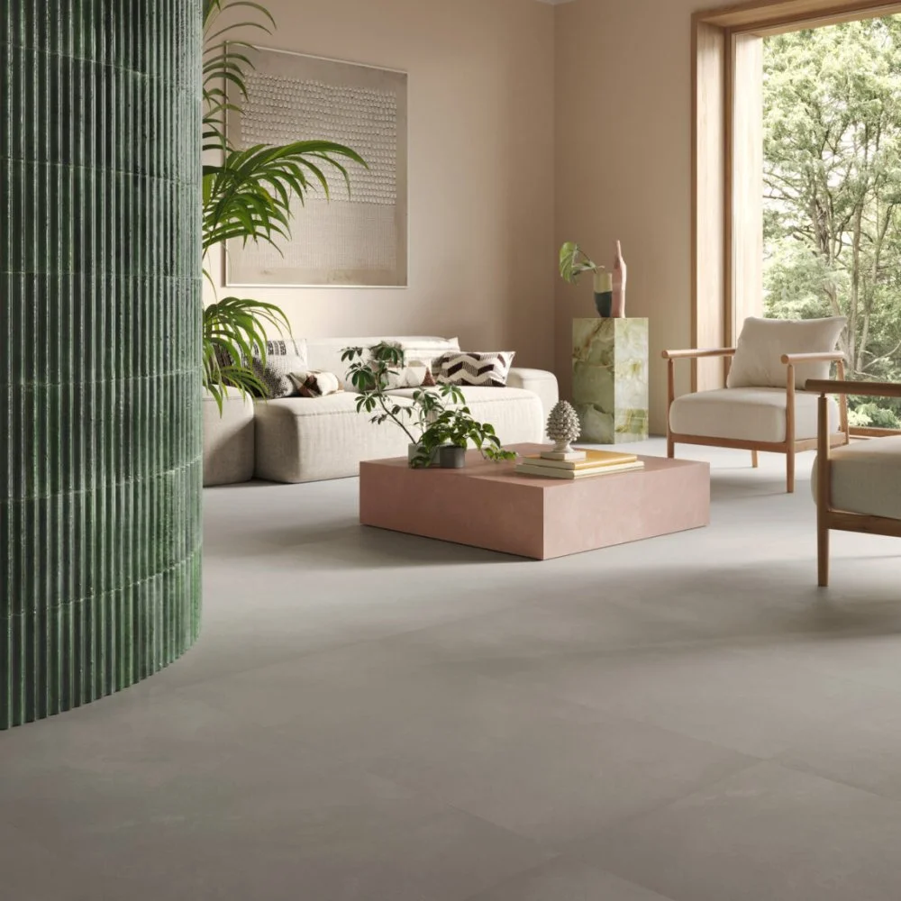 Керамогранит Marazzi, Resin Grigio 60х120 Rett. 9,5 мм (MQ8K) - Фото 2