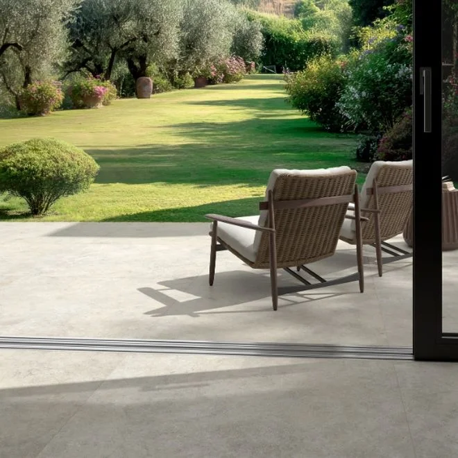 Керамогранит Marazzi, Mystone Tivoli Grigio Strutturato 120х120 Rett. 9 мм (MQAR) - Фото 2