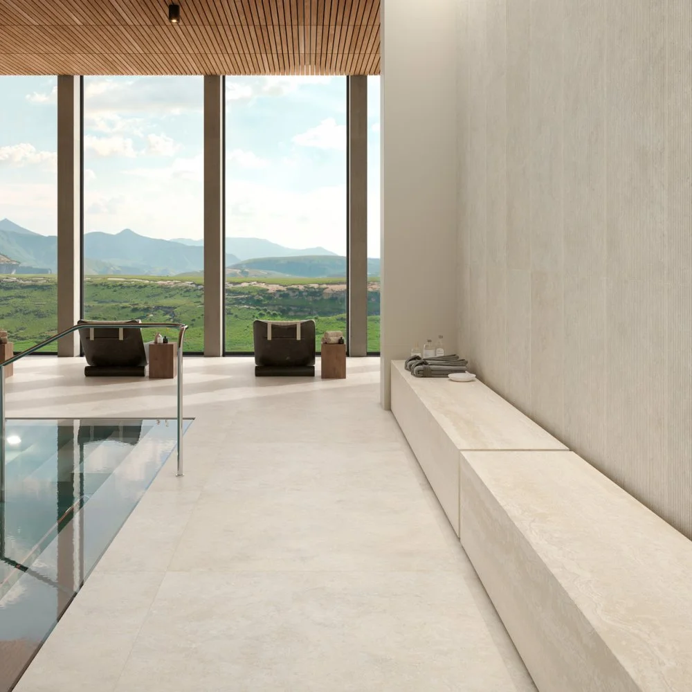 Керамограніт Marazzi, Mystone Tivoli20 Bianco 60х120 Rett. 20 мм (MQDK) - Фото 2