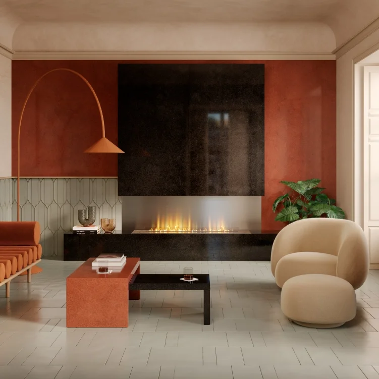 Керамогранитная плита для столешниц Marazzi, Grande Lume Ossidiana Lux 162х324 Rt. 12 мм (MQRD) - Фото 2
