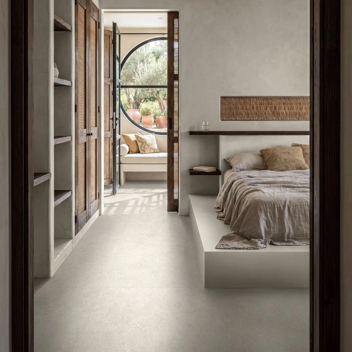 Керамогранит Marazzi, Campaspero Bianco 100х100 см Matt Rett 8.5 мм (MR2X) - Фото 2