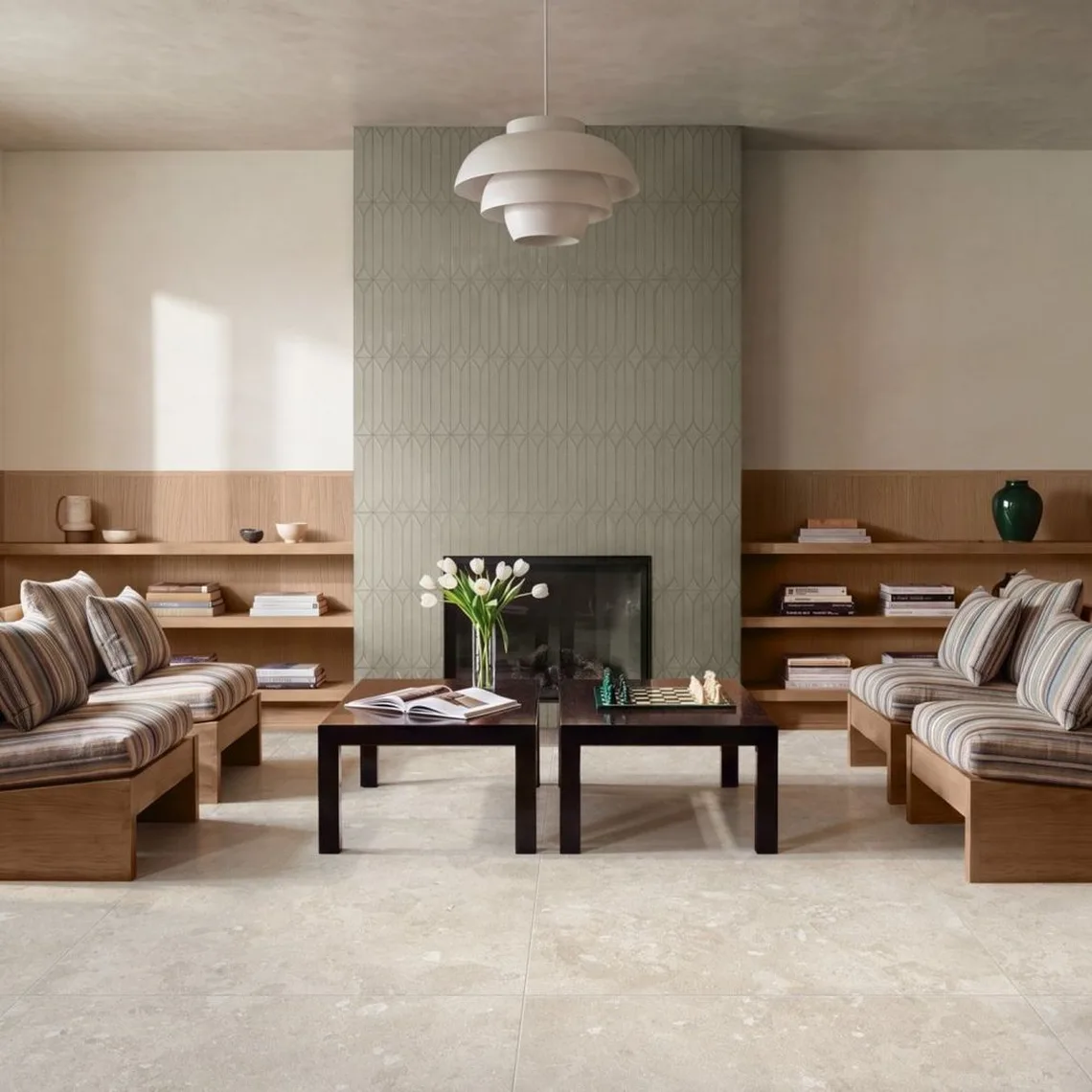 Керамогранит Marazzi, Mystone Breccia Dei Berici Beige 120х120 см Grip Rett. 9 мм (MR4L) - Фото 2