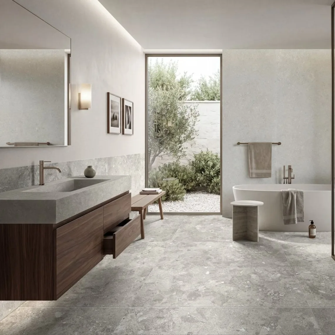 Керамограніт Marazzi, Mystone Breccia Dei Berici Grigio 60х120 см R10 Rett. 9 мм (MR5D) - Фото 2