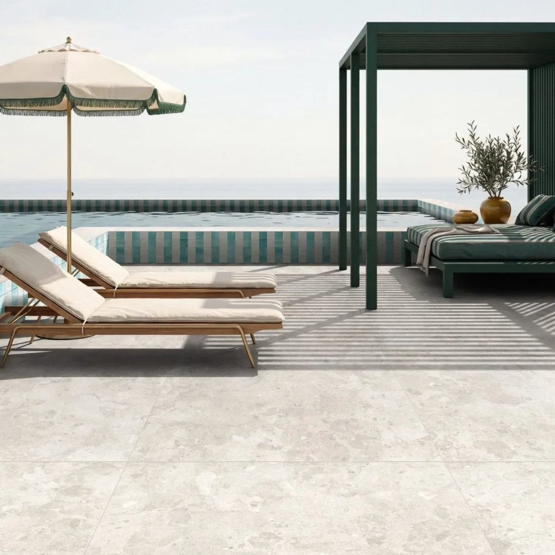 Керамограніт Marazzi, Mystone Breccia Dei Berici Bianco 60х120 см R10 Rett. 9 мм (MRA8) - Фото 2