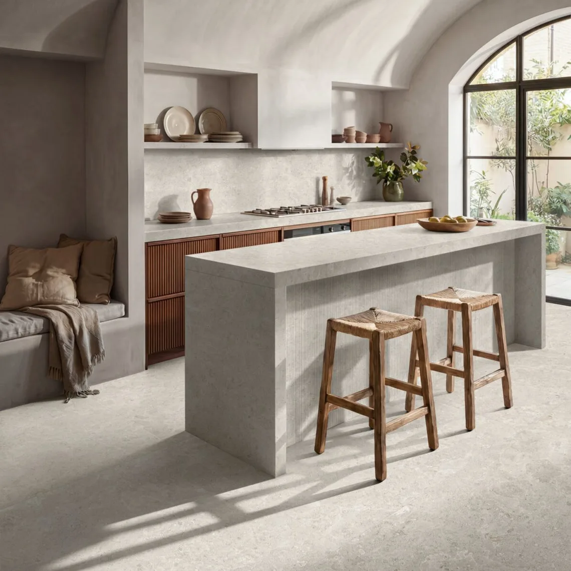 Керамограніт крупноформатний Marazzi, Grande Stone Look Pietra Di Sardegna Greige 120х278 см Naturale 3D Ink Rett. 6 мм (MRAN) - Фото 2