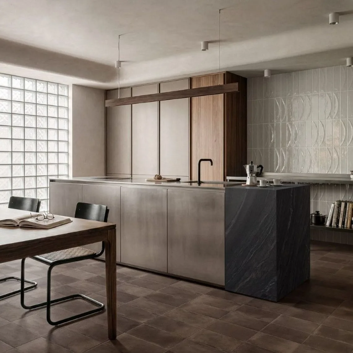 Керамогранит Marazzi, Terralux Beige 9.1х37.5 Glossy 10 мм (MRAU) - Фото 2