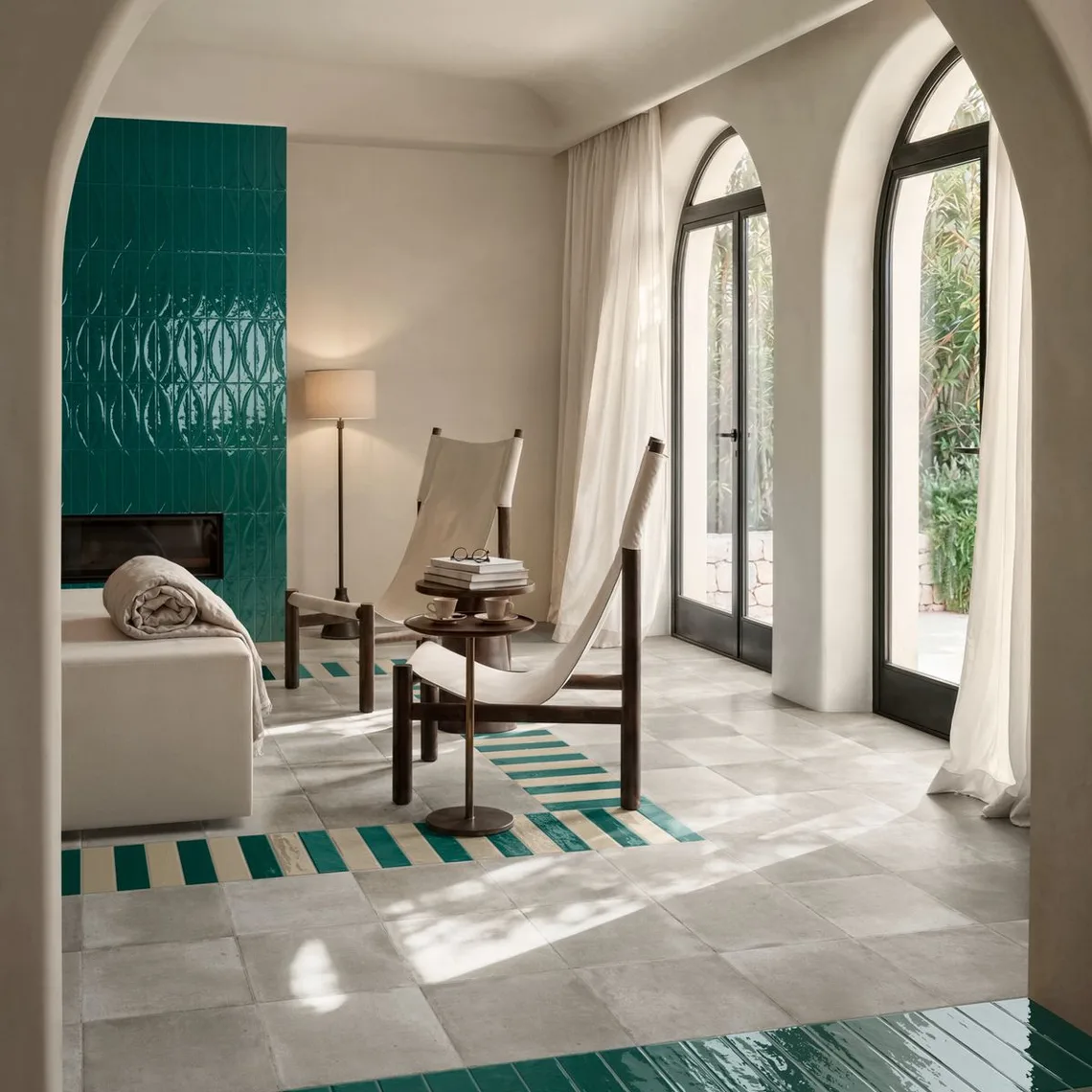 Керамогранит Marazzi, Terralux Turchese 9.1х37.5 см Glossy 3D Pura 12.5 мм (MRC3) - Фото 2