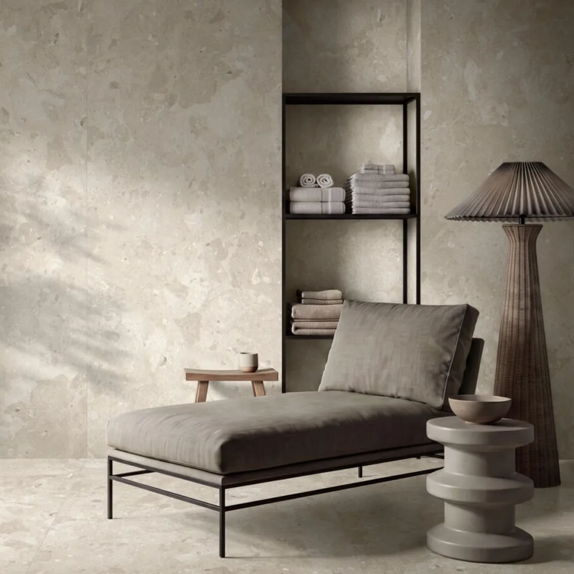 Керамограніт крупноформатний Marazzi, Grande Stone Look Breccia Dei Berici Beige 120х278 см Naturale 3D Ink Rett. 6 мм (MRCL) - Фото 2