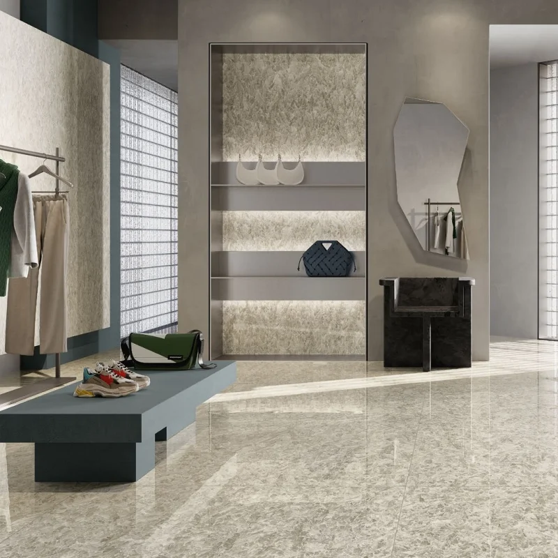 Керамограніт Fiandre Selenite Maximum, White 75х75 Jewel 6мм (MSJ298677) - Фото 3