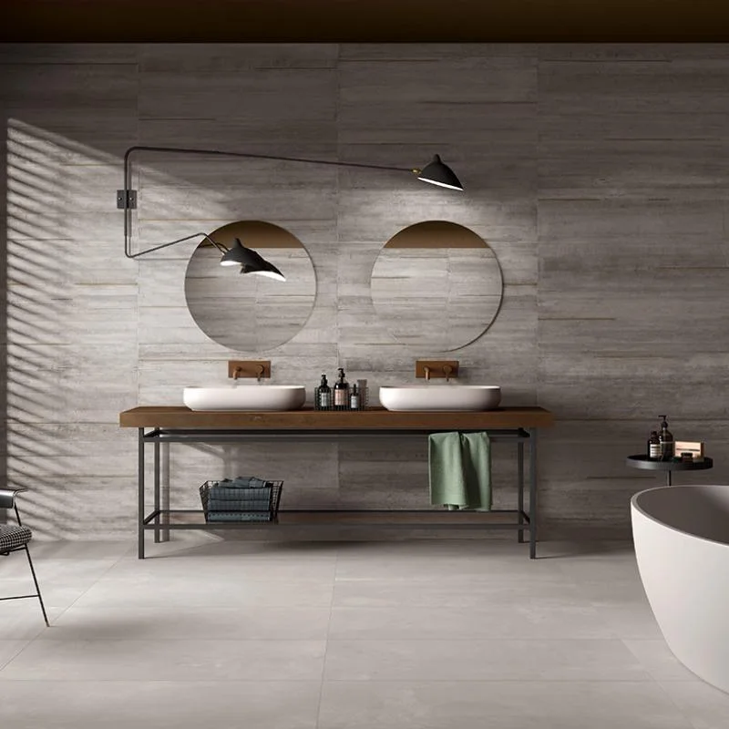 Керамограніт ABK Lab325, Metal Ash 60x120 nat rett 8,5 mm (PF60002675) - Фото 2