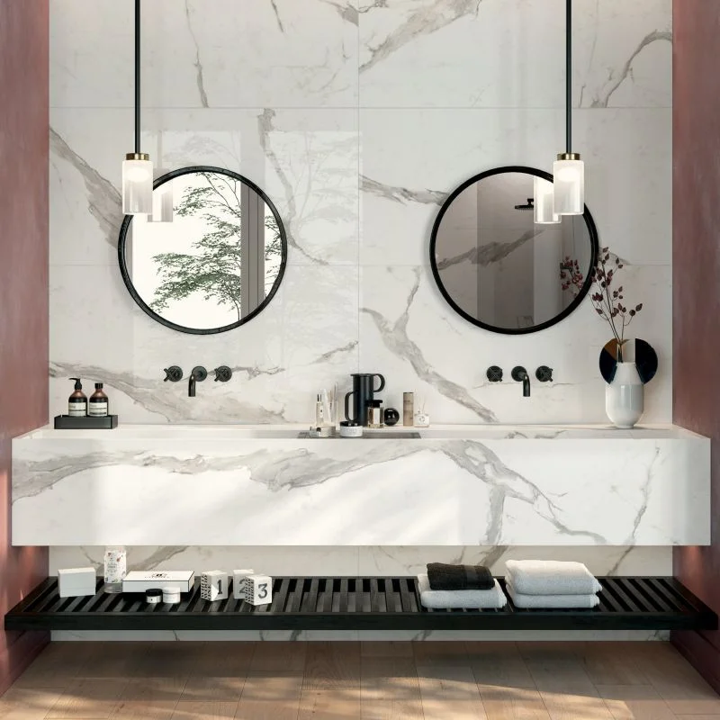 Керамогранит ABK Sensi Up Statuario Versilia Lux+ Ret 60х120 (PF60004203) - Фото 4