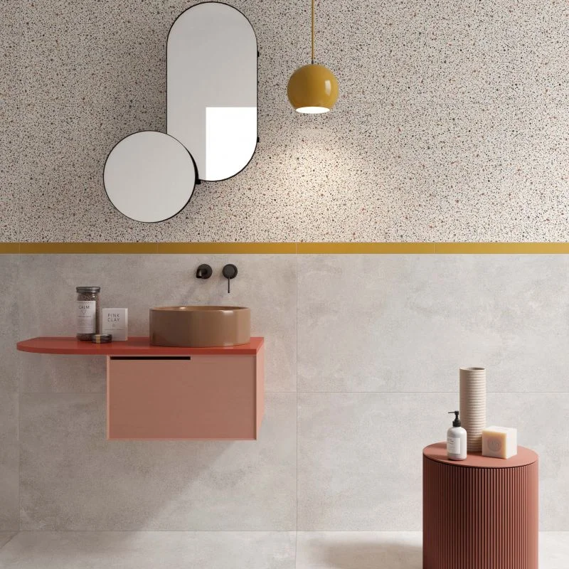Керамограніт ABK Blend Dots Multiwhite Lap 90x90 (PF60005832) - Фото 2