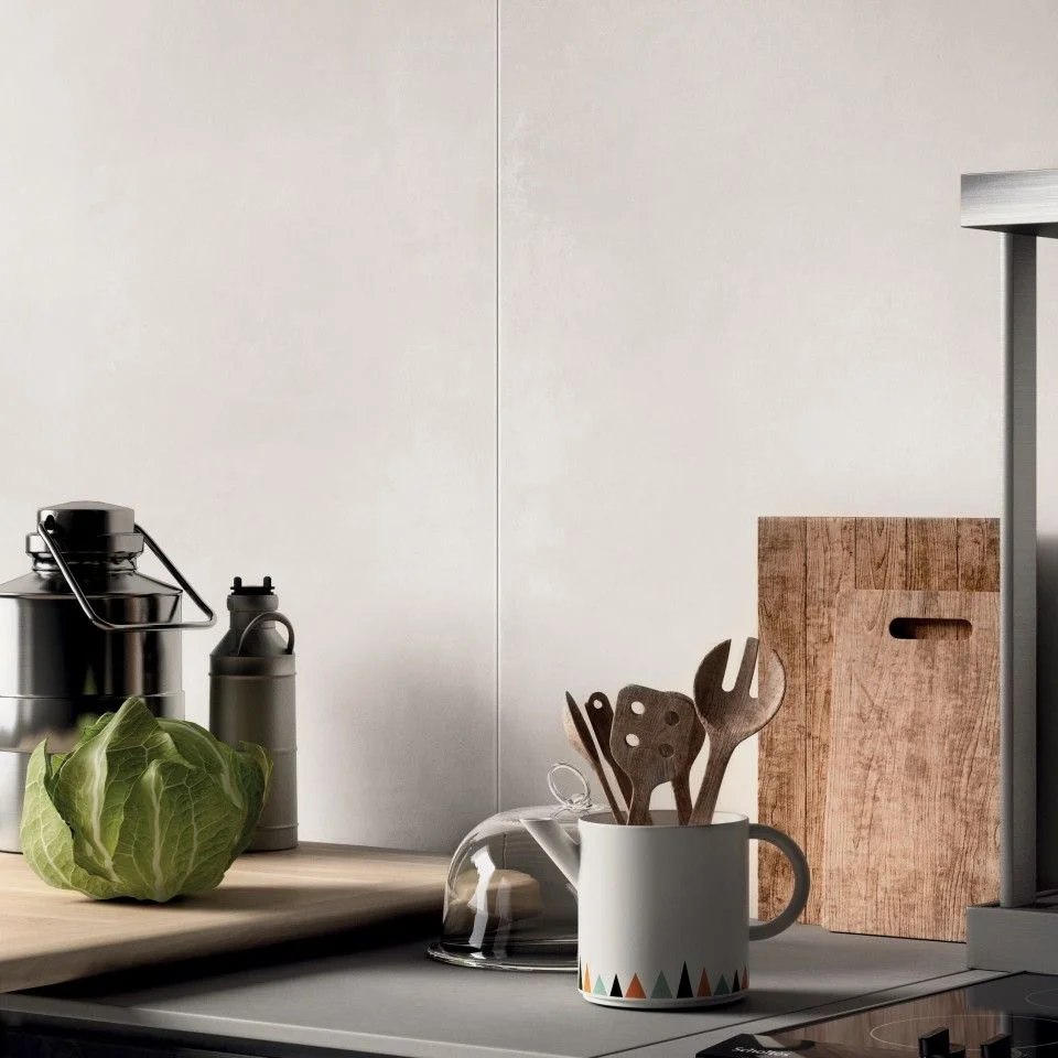 Керамогранитная плита для столешниц ABK Stone, Concrete LAB325 Base Pearl 163,5x323 Natural 20 мм (PF60006251) - Фото 2