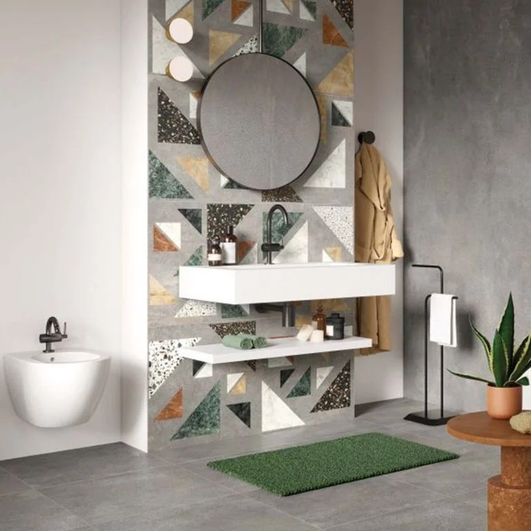 Керамограніт ABK Blend, Concrete Grey Combo 60х120 nat rett 8,5 mm (PF60006692) - Фото 2