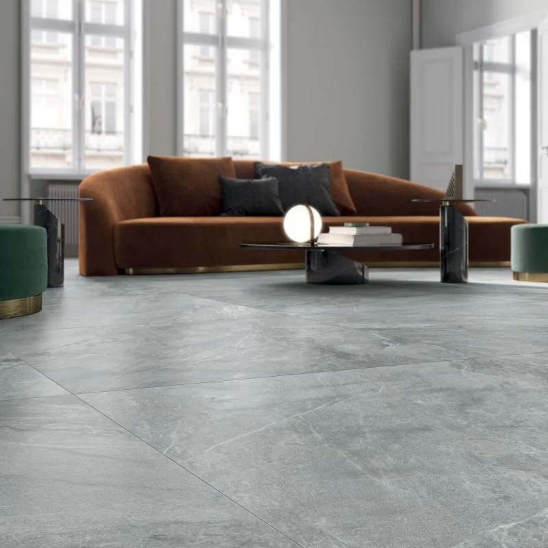 Керамограніт Flaviker Blue Savoy Grey Tex 120х120 Ret Nat (PF60007823) - Фото 4