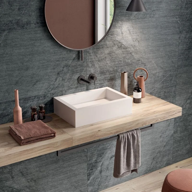 Керамогранит Flaviker Blue Savoy Graphite Tex 120х120 Ret Nat (PF60007824) - Фото 3
