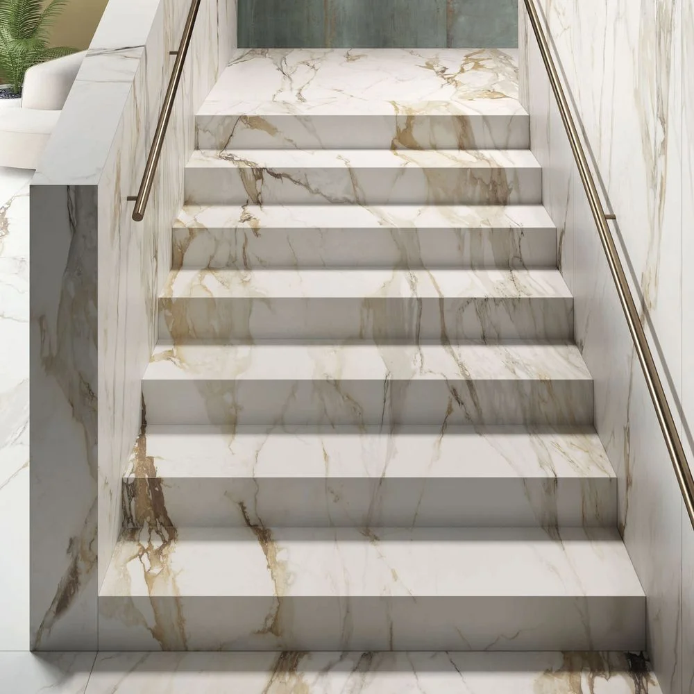 Керамогранитная плита для столешниц ABK Stone, Marble Calacatta Macchia Vecchia 163,5x323 Soft 20 мм (PF60008335) - Фото 3