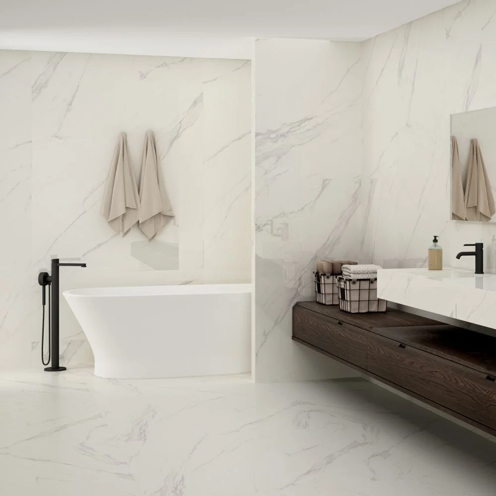 Керамогранітна плита для стільниць ABK Stone, Marble Calacatta Grey 163,5x323 Soft 12 мм (PF60008442) - Фото 3