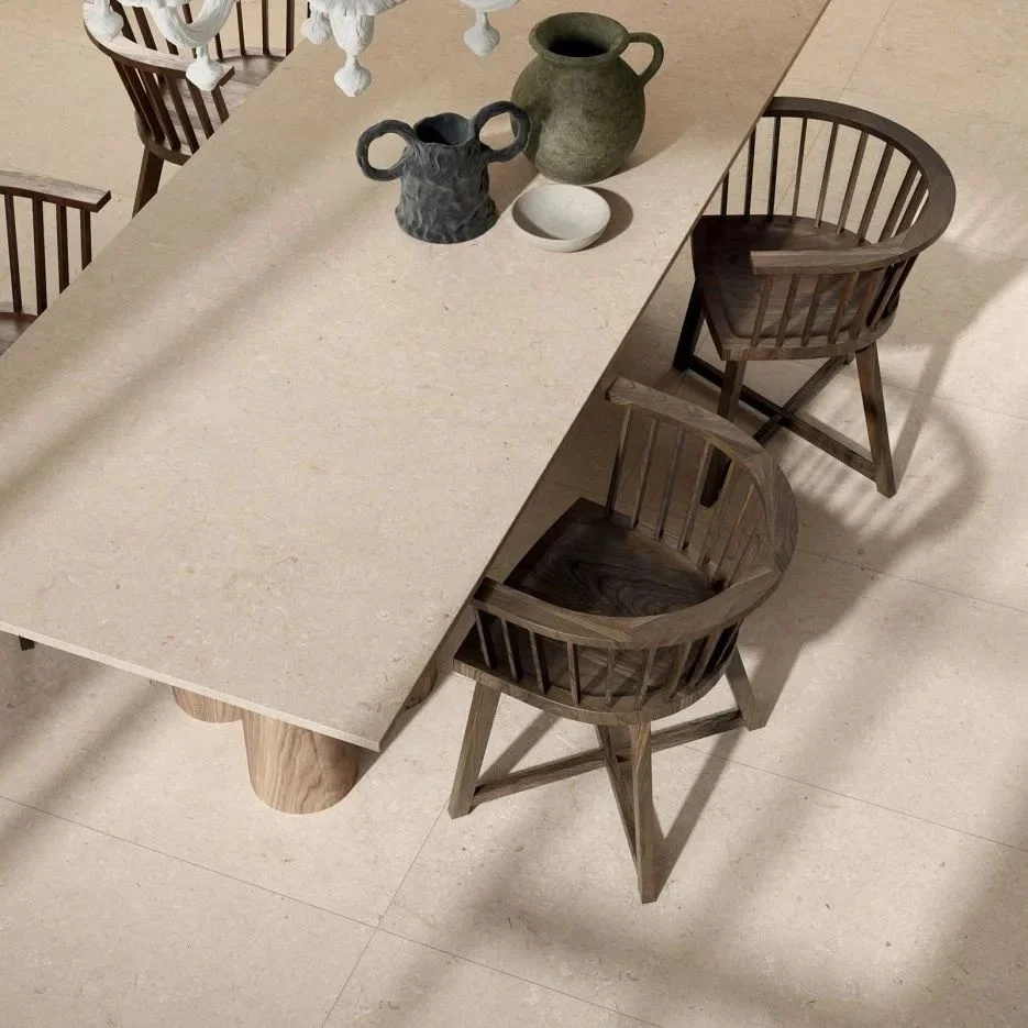 Керамогранитная плита для столешниц ABK Stone, Stone Trani Beige 163,5x323 Natural 20 мм (PF60009602) - Фото 2