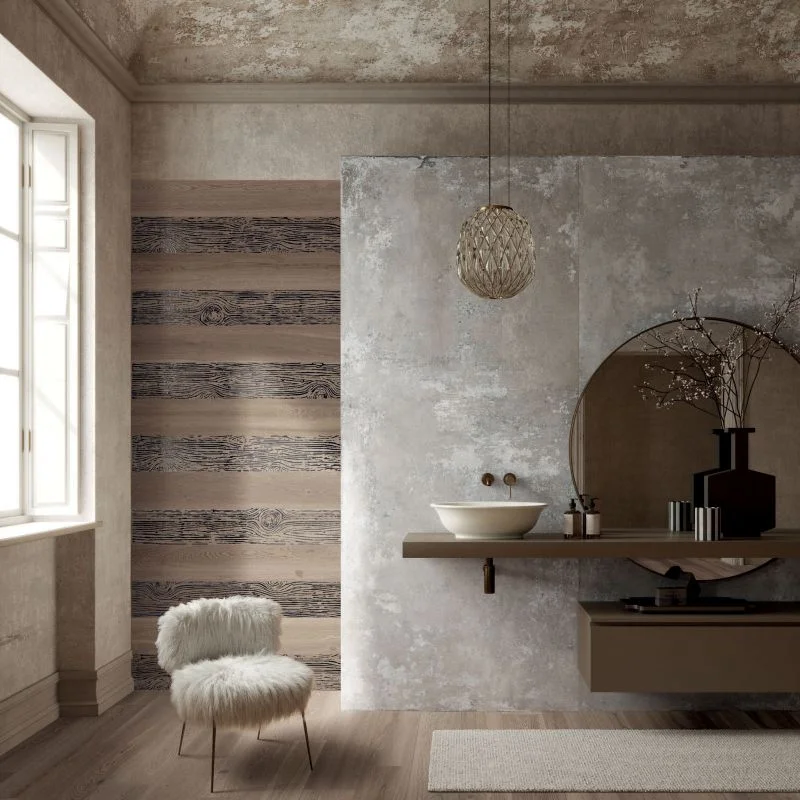 Керамограніт ABK Poetry Wood Oak Nat 26.5х180 Rett 8.5 mm (PF60010056) - Фото 2
