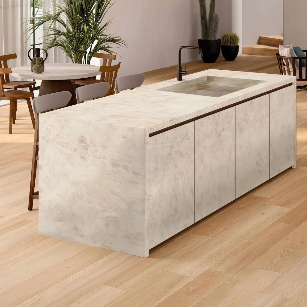 Керамогранитная плита для столешниц ABK Stone, Marble Diamond Ivory 163,5x323 Lux 12 мм (PF60011649) - Фото 3