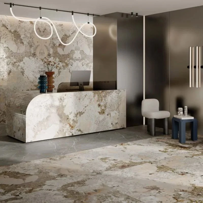 Керамогранитная плита для столешниц ABK Stone, Marble Patagonia Wow Slab A 163,5x323 Soft 12 мм (PF60014393) - Фото 3