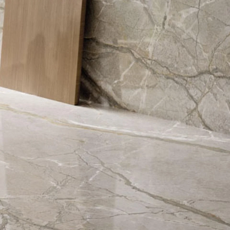 Керамогранітна плита для стільниць ABK Stone, Marble Silver Roots Fullvein3D 163,5x323 Soft3D+ 20 мм (PF60017218) - Фото 2