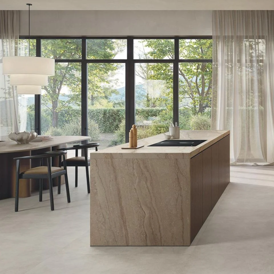 Керамогранитная плита для столешниц ABK Stone, Marble Daino Reale 163,5x323 Natural 12 мм (PF60030268) - Фото 3