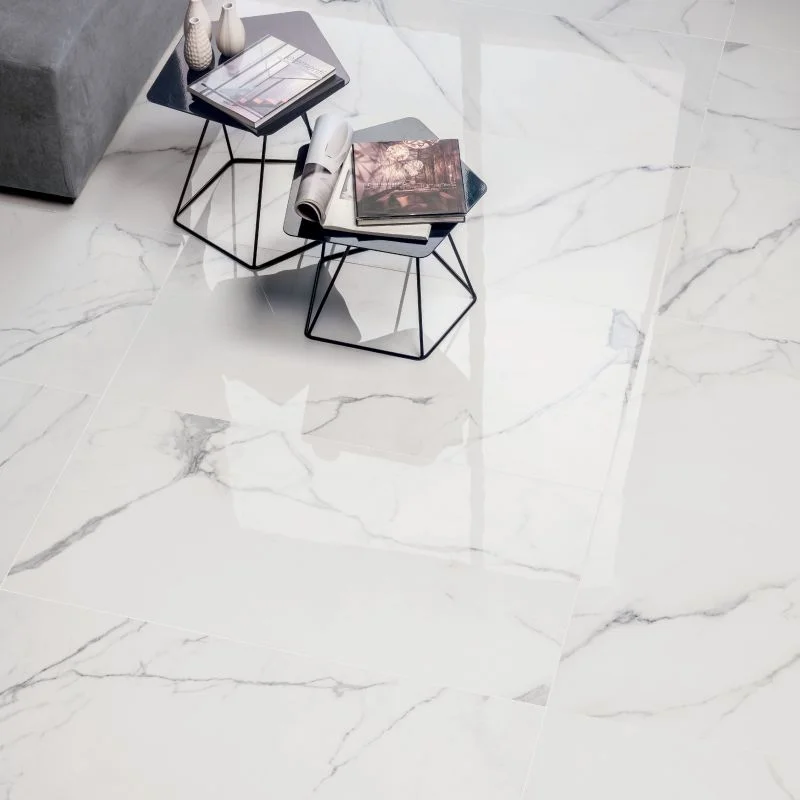 Керамогранит Flaviker Supreme, Royal Statuario Lappato Lux/глянцевая 59,6х119,4 (SP6110L) - Фото 3