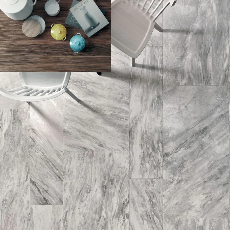 Керамограніт Flaviker Supreme, Silver Dream Anticato/напівглянцева 59,6х119,4 (SP6122P) - Фото 2