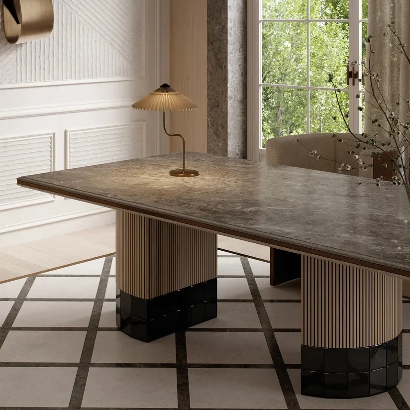 Керамограніт крупноформатний SapienStone Dress Code Grigio Savelli 270х120 Сashmere 6 мм (SSC2706426) - Фото 2