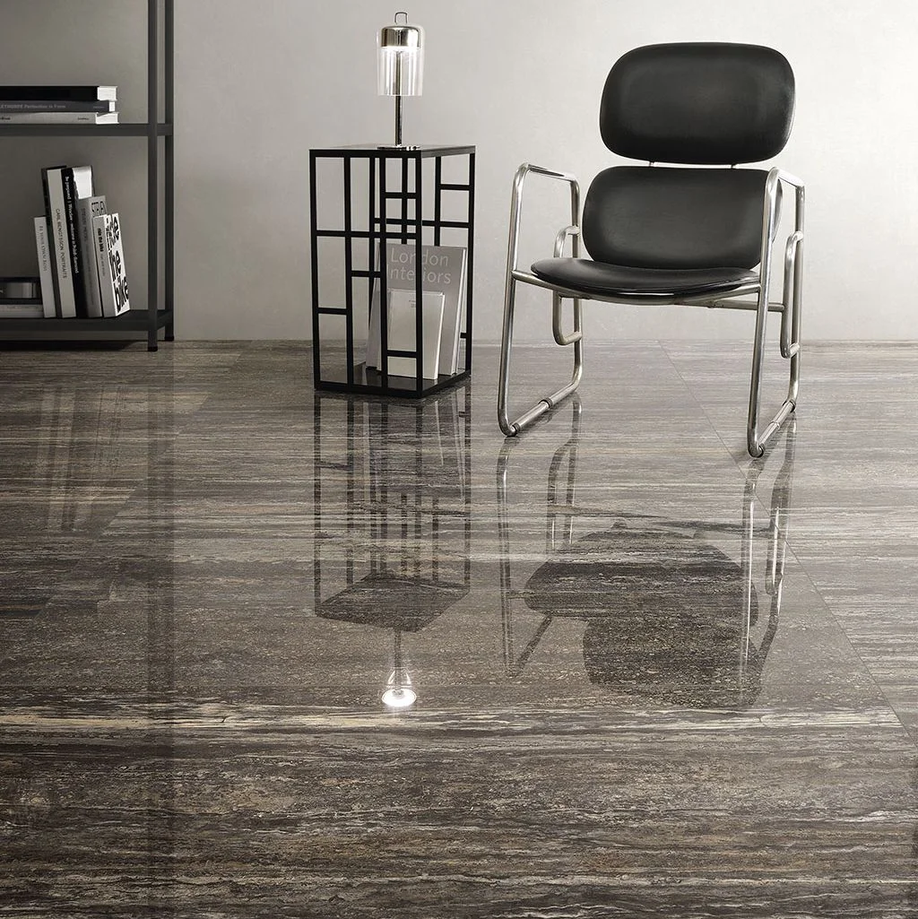 Керамогранит Fioranese Trastevere Vibrato Lux Moka 60х120 L/R (VI627LL) - Фото 2