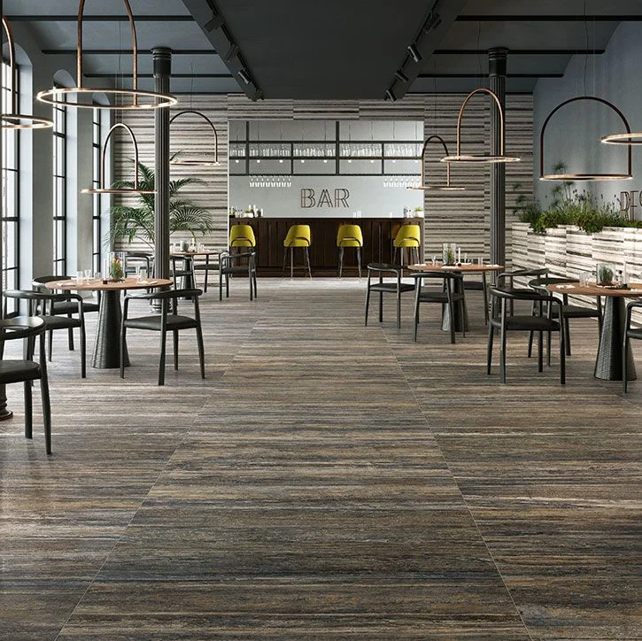 Керамогранит Fioranese Trastevere Vibrato Lux Moka 60х120 L/R (VI627LL) - Фото 4