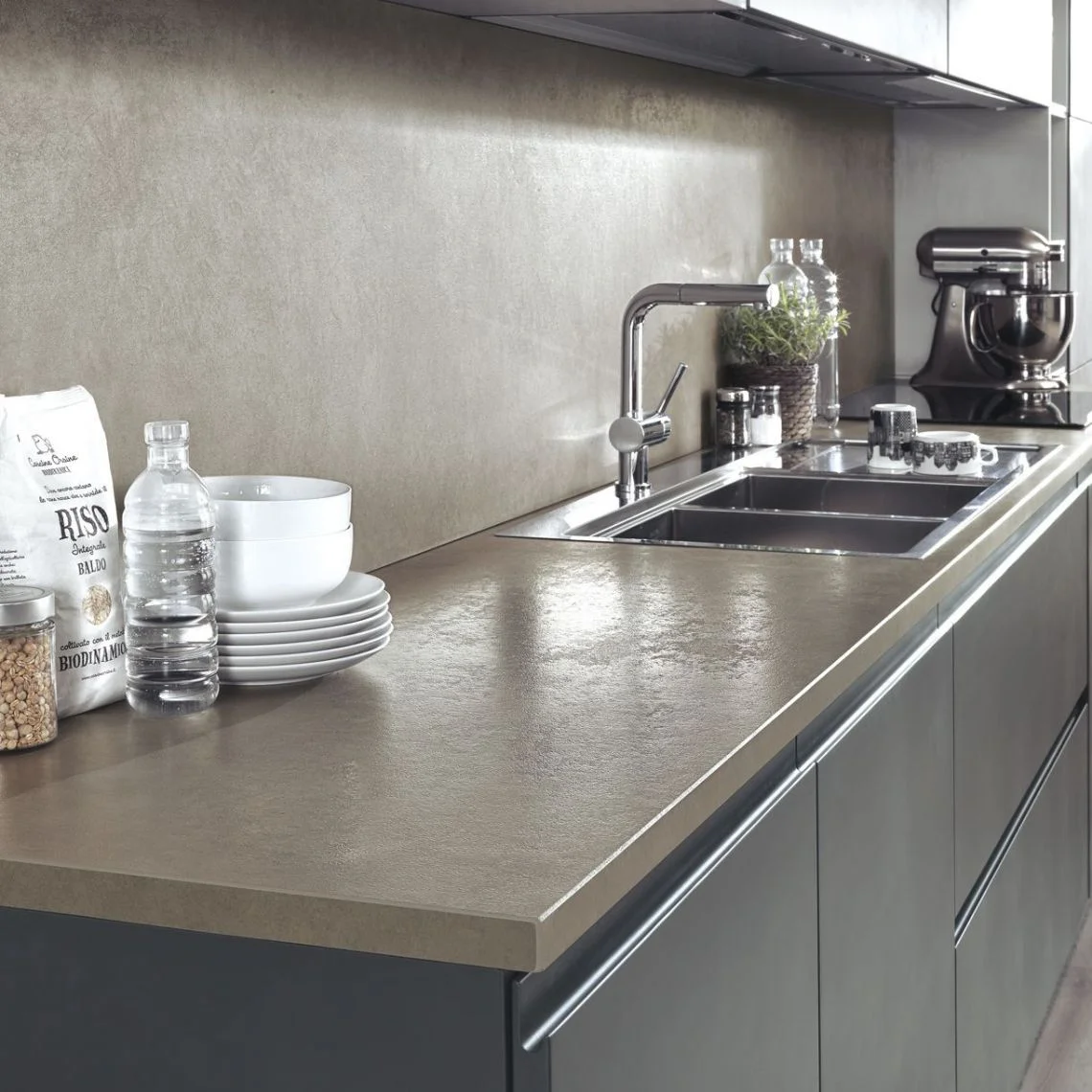 Керамограніт Laminam Focos Roccia 100x300, 3,5mm - Фото 2