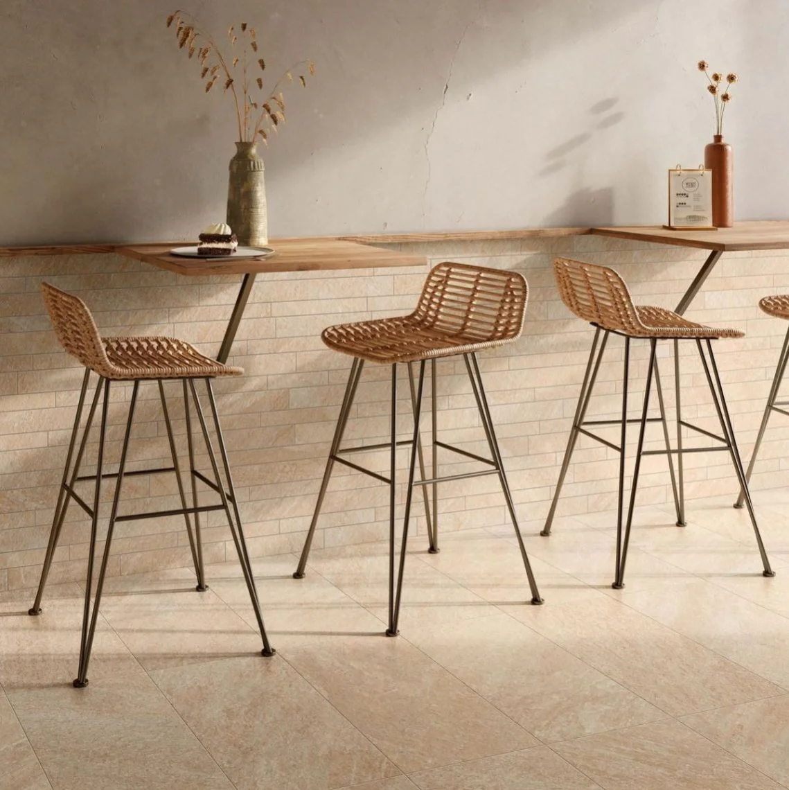 Керамограніт Casalgrande Padana Petra Oro 8,2x25 cm Matt 9mm - Фото 2