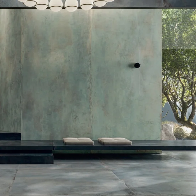 Керамогранит Casalgrande Padane Fusion GREEN 120х278 matt 6 mm - Фото 2