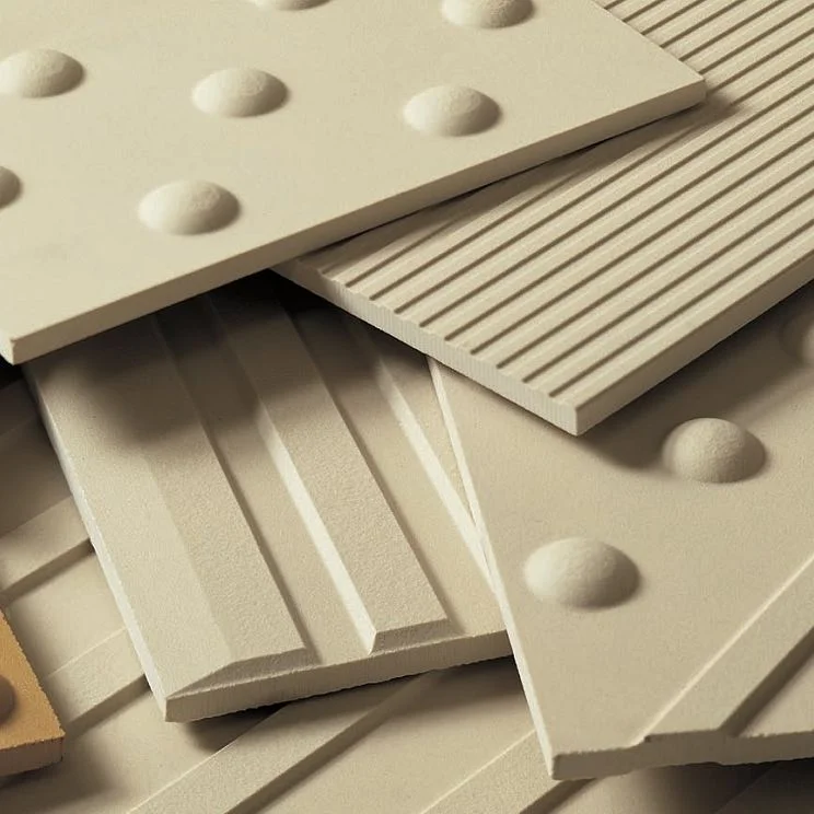 Керамогранит тактильный для незрячих и слабовидящих Casalgrande Padana Tactile Diagonale Giallo 30x30 - Фото 2