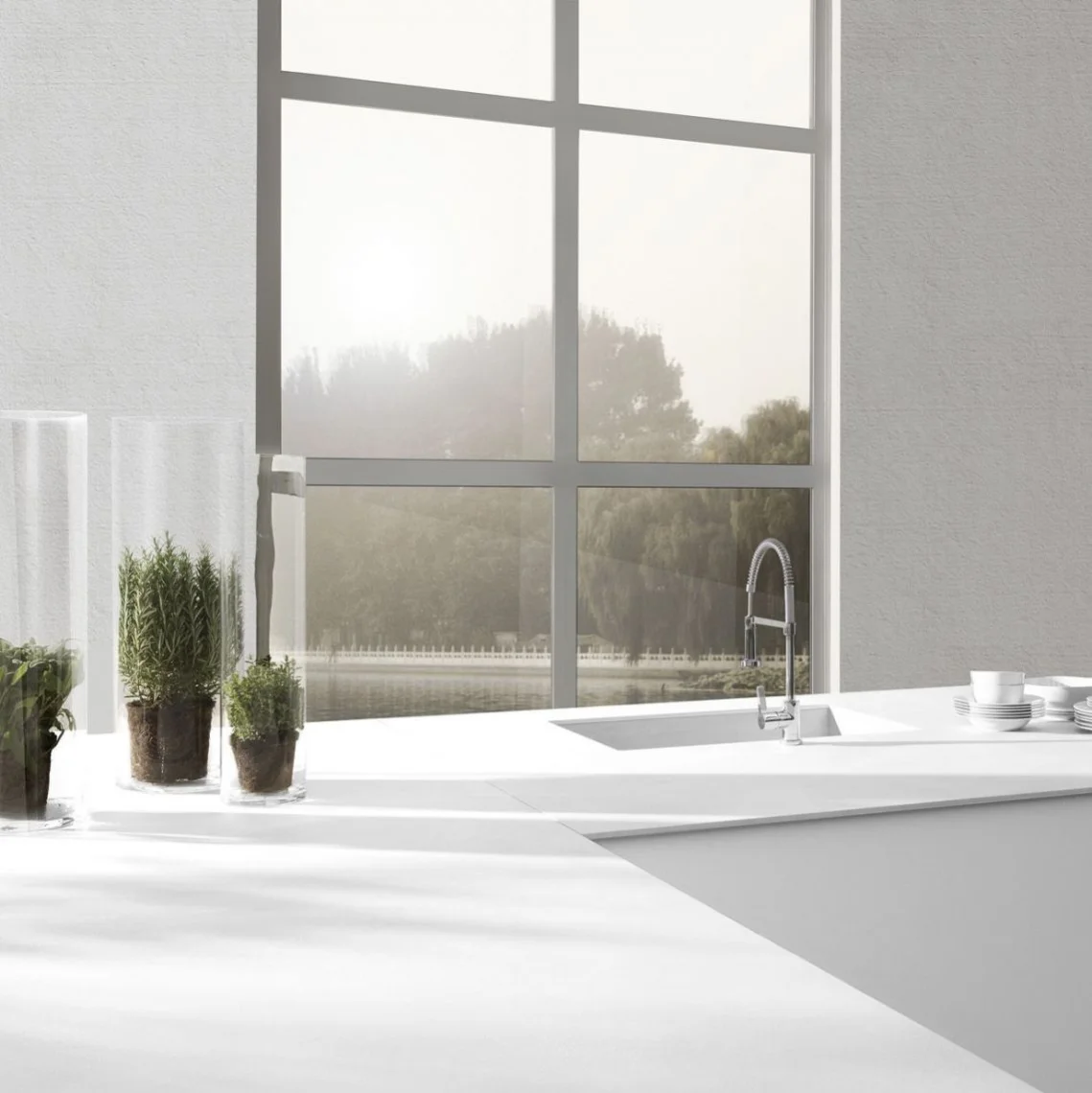 Керамограніт Laminam Collection Bianco Assoluto 100x300, 5,6mm - Фото 2