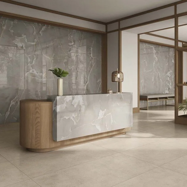 Керамограніт Casalgrande Padana Onici ONICE GRIGIO 6,5mm 120х278 MATT - Фото 2