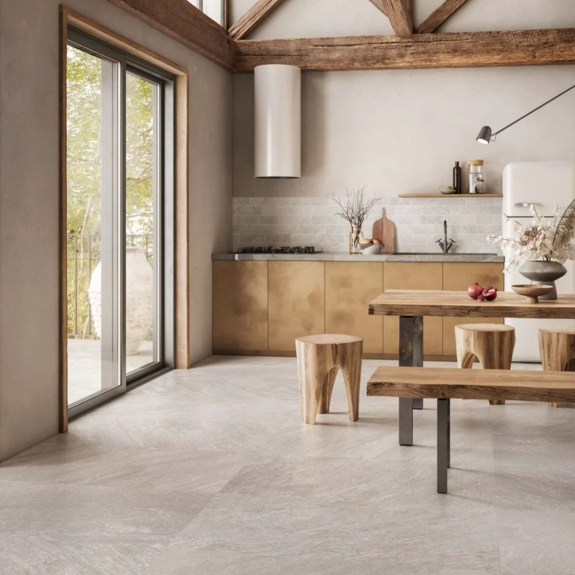 Керамограніт Casalgrande Padana Petra Perla 60x120 cm Matt 9mm - Фото 2