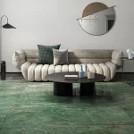 Керамогранит Fioranese Marmorea Intensa Emerald Dream 74х74 R (0M5758R) - Фото 3