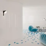 Плитка WOW Stripes Ice White Gloss 7,5х30 (108924) - Фото 2