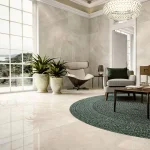Керамограніт крупноформатний Casalgrande Padana Onici Onice Avorio 120х278 Lucido 6,5mm (11570206) - Фото 2