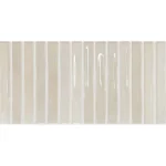 Плитка WOW Design, DNA Flash Bars Ivory 12,5x25 см (133471) - Фото 1