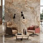 Керамограніт La Fabrica AVA, Breccia Argentum Lap. 60х120 см Rett 8.8 мм (163101) - Фото 2