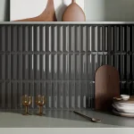 Керамограніт AVA/La Fabbrica UP Cuscino Black Glossy 25х5 15 мм (192112) - Фото 2