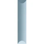 Керамогранит AVA/La Fabbrica UP Cuscino Blue Glossy 25х5 15 мм (192117) - Фото 1