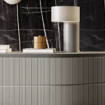 Керамогранит AVA/La Fabbrica UP Cannettato Black Matte 25х5 15 мм (192122) - Фото 2