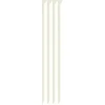 Керамограніт AVA/La Fabbrica UP Cannettato White Glossy 25х5 15 мм (192131) - Фото 1