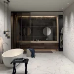 Керамогранит ABK Sensi Statuario White Sable Ret 60х120 (1SR34750) - Фото 4